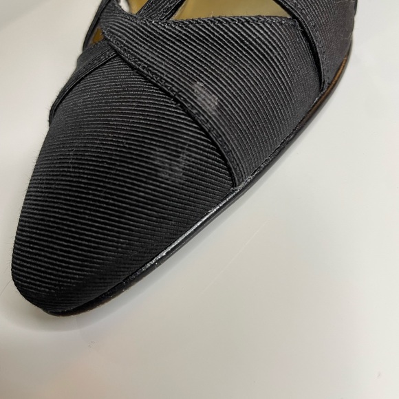 Vintage YSL Yves Saint Laurent Strappy Heel Sandals Size 7 Made In Italy - Picture 3 of 12